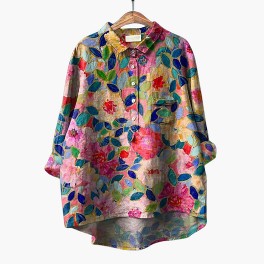 Grace | Classic Floral Blouse