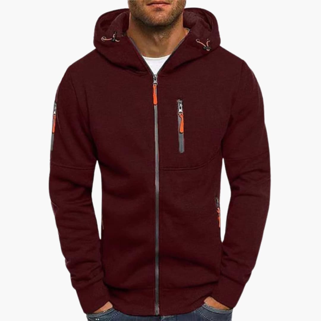 Thomas | Warm Hoodie with Zipper