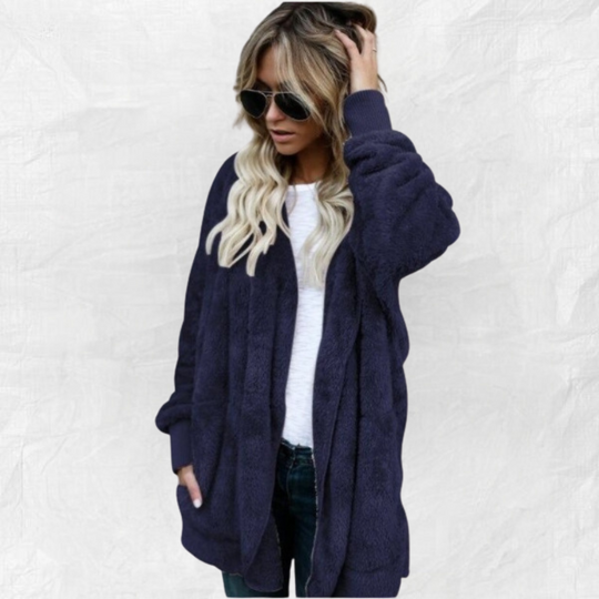 Ally | Double Fleece Cardigan