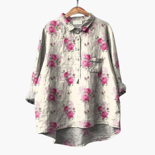 Grace | Classic Floral Blouse