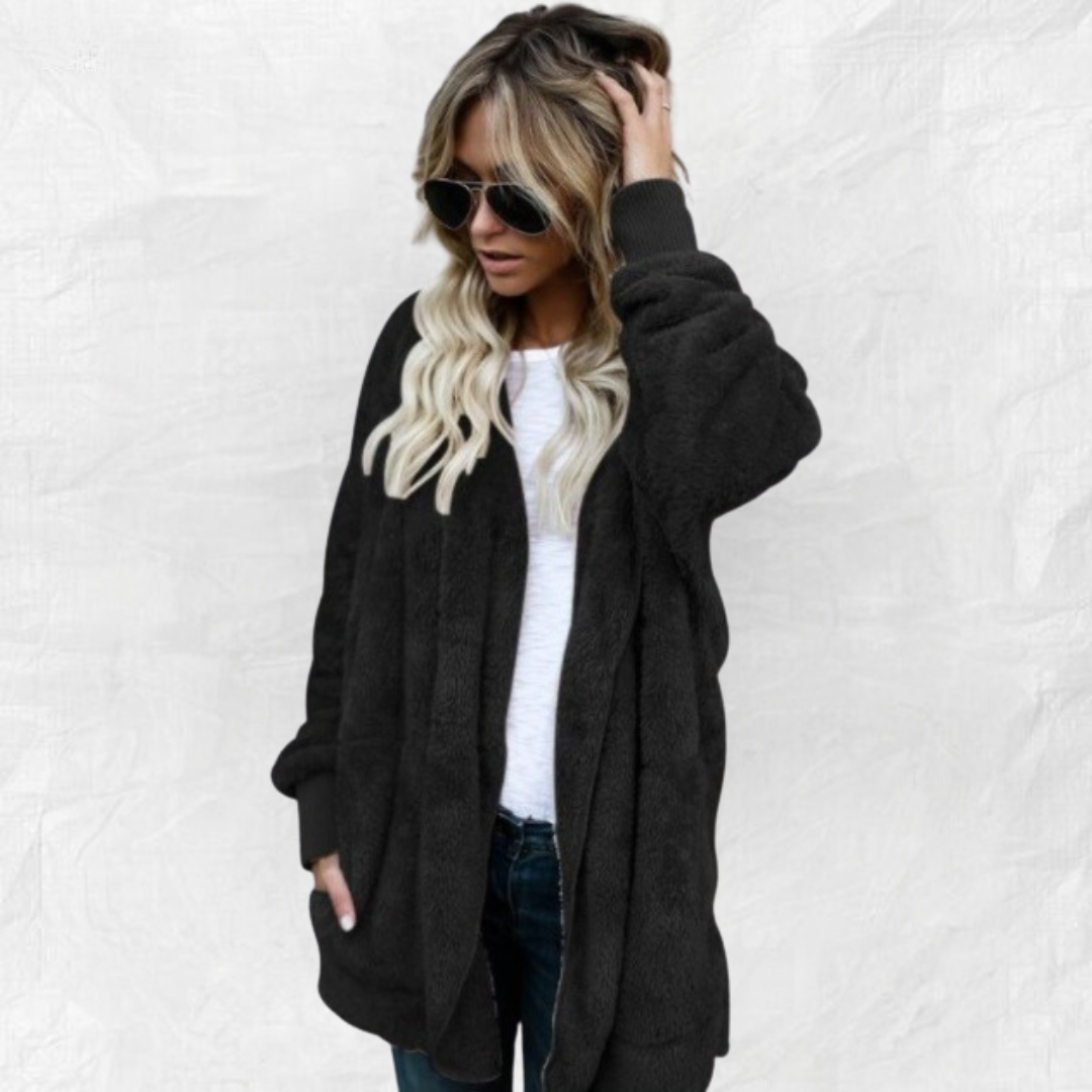 Ally | Double Fleece Cardigan