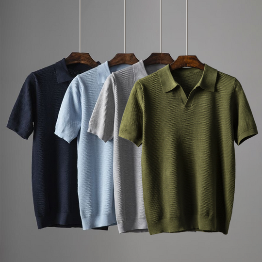 Patrick – Stylish short-sleeved polo shirt