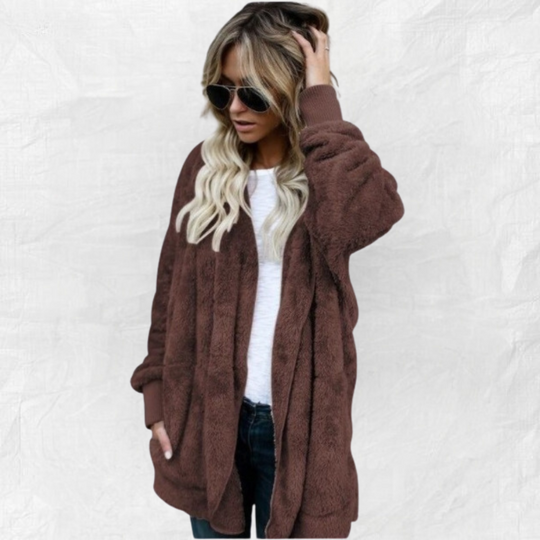 Ally | Double Fleece Cardigan