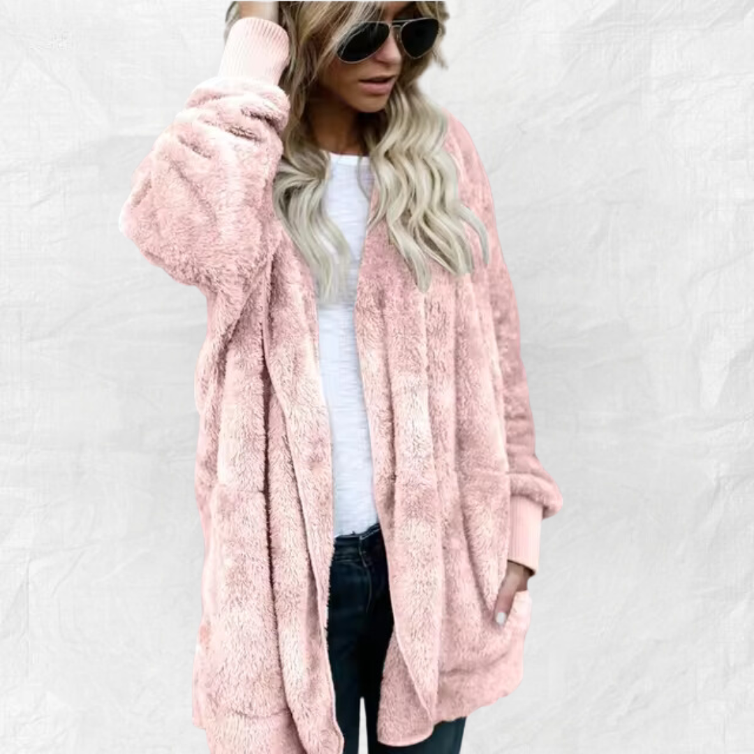 Ally | Double Fleece Cardigan