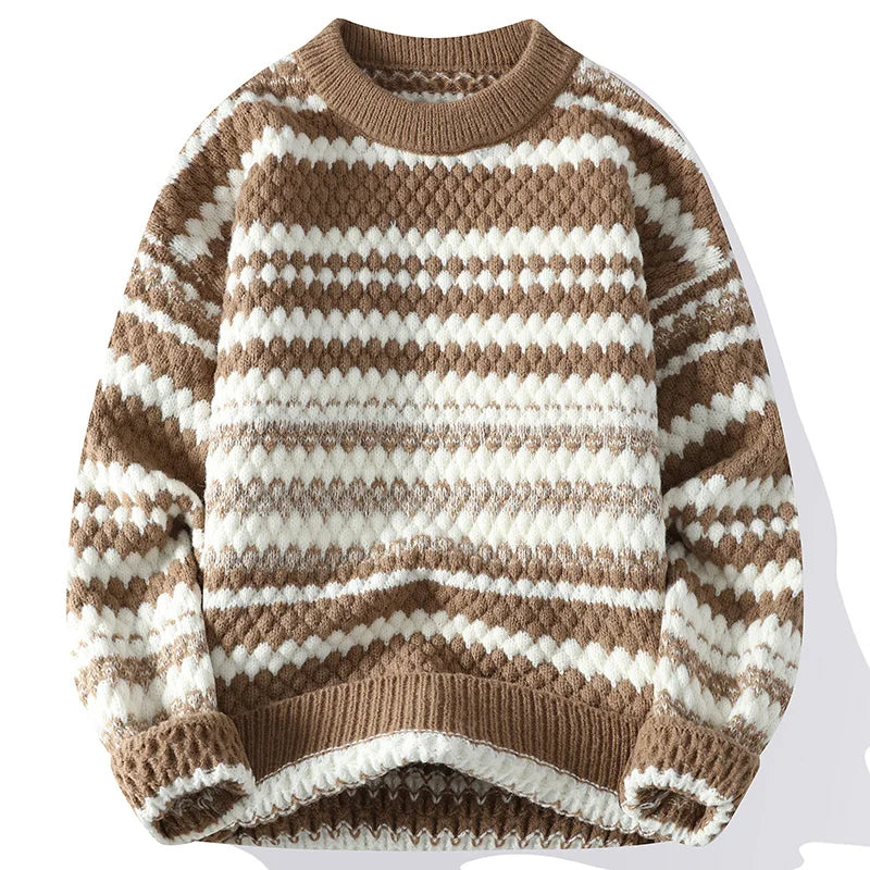 RÉVE | STRIPED KNIT SWEATER