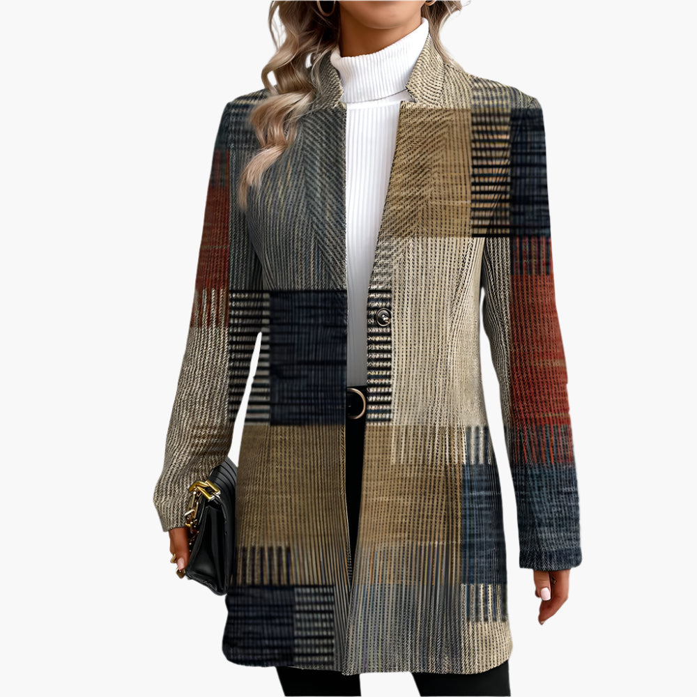 Stella | Elegant Blazer with Pattern