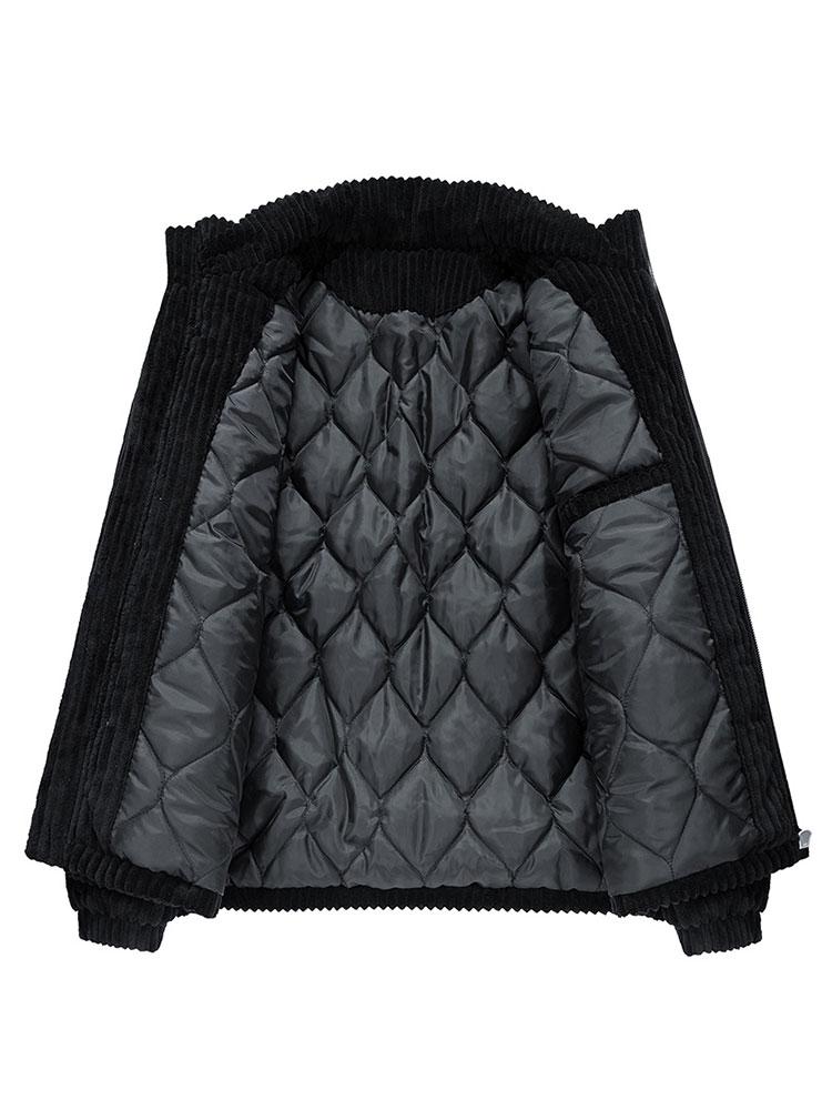 HENRY | QUILTED CORDUROY COAT